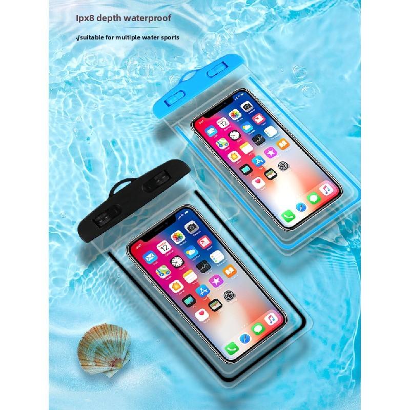 Waterproof Phone Luminous Case Mobile Bag For Iphone Huawei Xiaomi Samsung Redmi