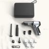 Zipper Closure Zipper Storage Box Large Capacity Mini Hair Vacuum Organizer  Car Air Pump