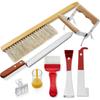 8-Piece Beekeeping Tool Kit - Essential Starter Supplies for Beginner Beekeepers