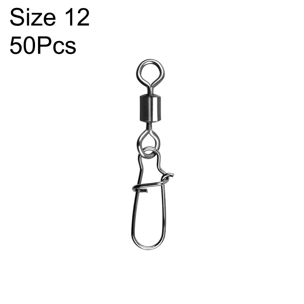 Edelstahl Angelhaken Köder Wirbel 8 Wort Schleife Wirbel Tackle Neue Tackle-Tool