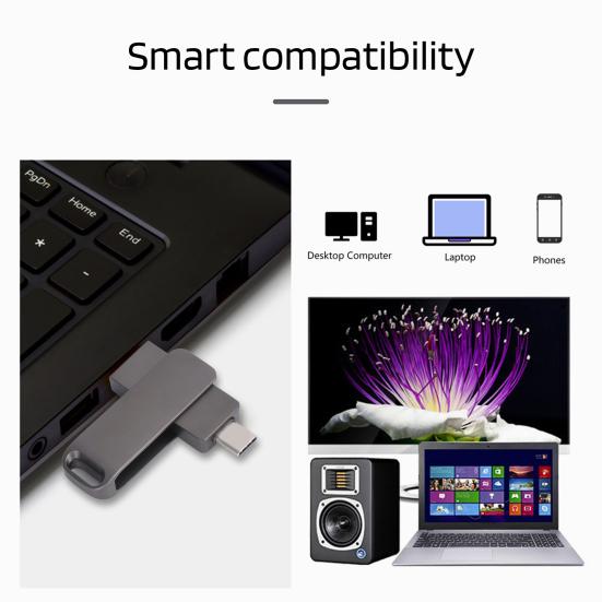 High Speed USB OTG Fast Data Flash Drive Transfer Compact Portable Universal Plug-Play