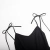 Moteriška lengva, minkšta, švelni vasarinė suknelė, elegantiška, krentanti, kasdieniško šiko, be rankovių, A silueto, minimalistinio dizaino