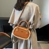 Frosted Retro Bag Women's 2025 New Fashion Niche Design Messenger Bag Plush Portable Pillow Bag
