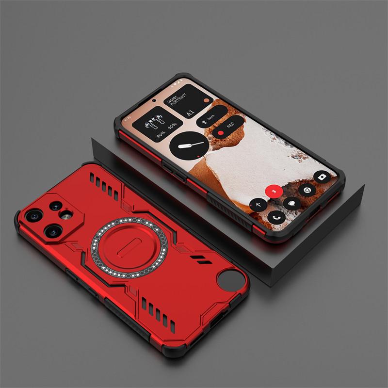 

Магнитный чехол для отвода тепла для Nothing CMF Phone 2 Pro Чехол для Nothing CMF Phone 2 Pro Противоударный чехол с поддержкой беспроводной зарядки Magsafe Nothing CMF Phone 2 Pro красный