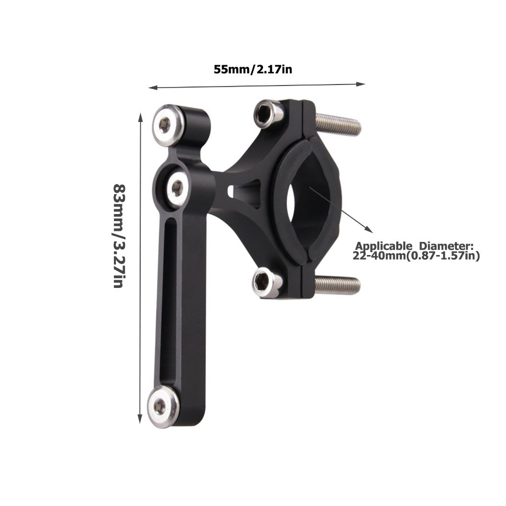 Aluminum Alloy Bicycle Water Bottle Cage Adapter
