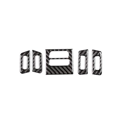 Per BMW Serie 3 E90 E92 E93 2005-2012 Bocchetta di Aerazione in Fibra di Carbonio a Basso Profilo Pasta Decorativa