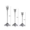European Retro Luxury Candle Holder, Creative Nordic Iron Art Trumpet Bell Design
