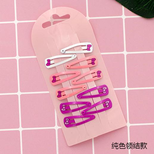 New Mini Printed Children BB Clip Cute Small Hairpins Girls Kids Hair Clips Pins Accessories Barrettes Headdress Hairclip