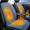 Car Heating Seat Cushion 45°C-65°C Adjustable Temperature Car Heated Winter Universal Automobile 12V Cushion Electric Seat Q8R1