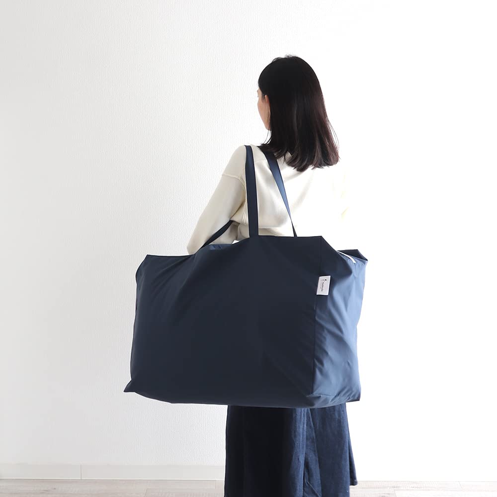 HashkuDe Nap Futon Water School, fabricat în 73c x 45c x fermoar Nap, ghiozdan pentru grădiniță, nailon, impermeabil, geantă, Japonia, 22c, tip, futon, (Navy)