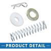 Transmission Shifter Lever Linkage Repair Kit 1377083 15538092 for Chevrolet Monte Carlo 1980-1988 Silver Tone