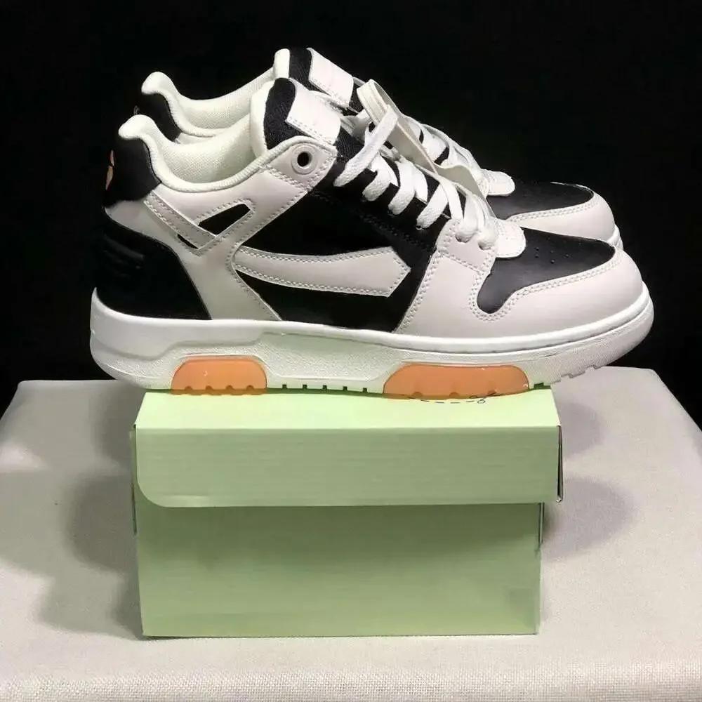 Fashion Mens Womens Slim Arrow Sports Shoes Designer Men Sneakers Women Sneaker Non-slip Soles Classics Leather Zip