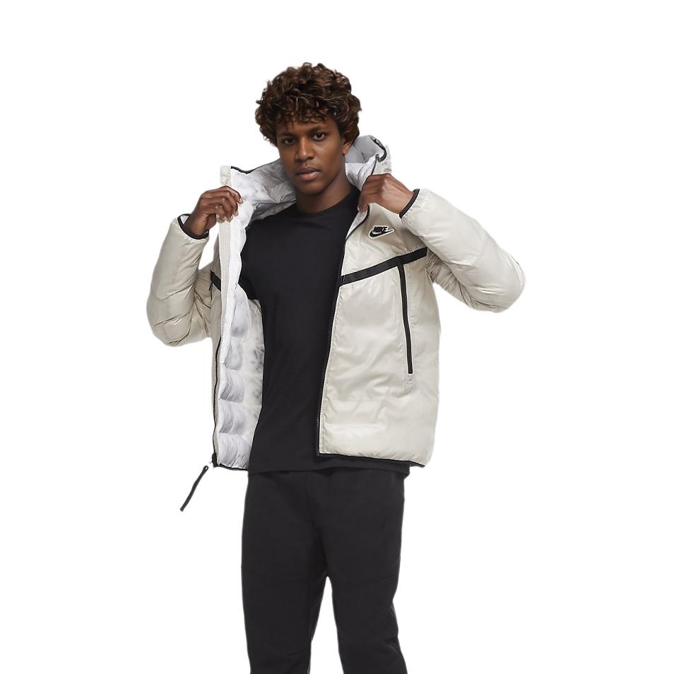 Nike Giacca Piumino Invernale da Uomo Bianco Pietra CZ1509-230