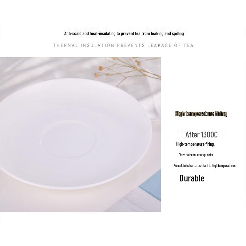 Jimeijiduo Bone China Tasse Untertasse