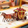 3D Wooden Royal Carriage Puzzle – Children's Educational Model for Intellectual Development