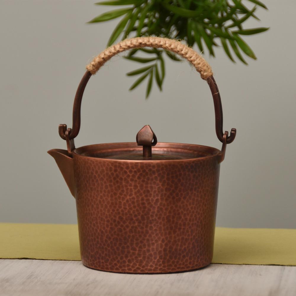 Pure Copper Kettle Hand Made Thickened Copper Pot Teapot Tea Making Teapot Boiling Water Copper Pot