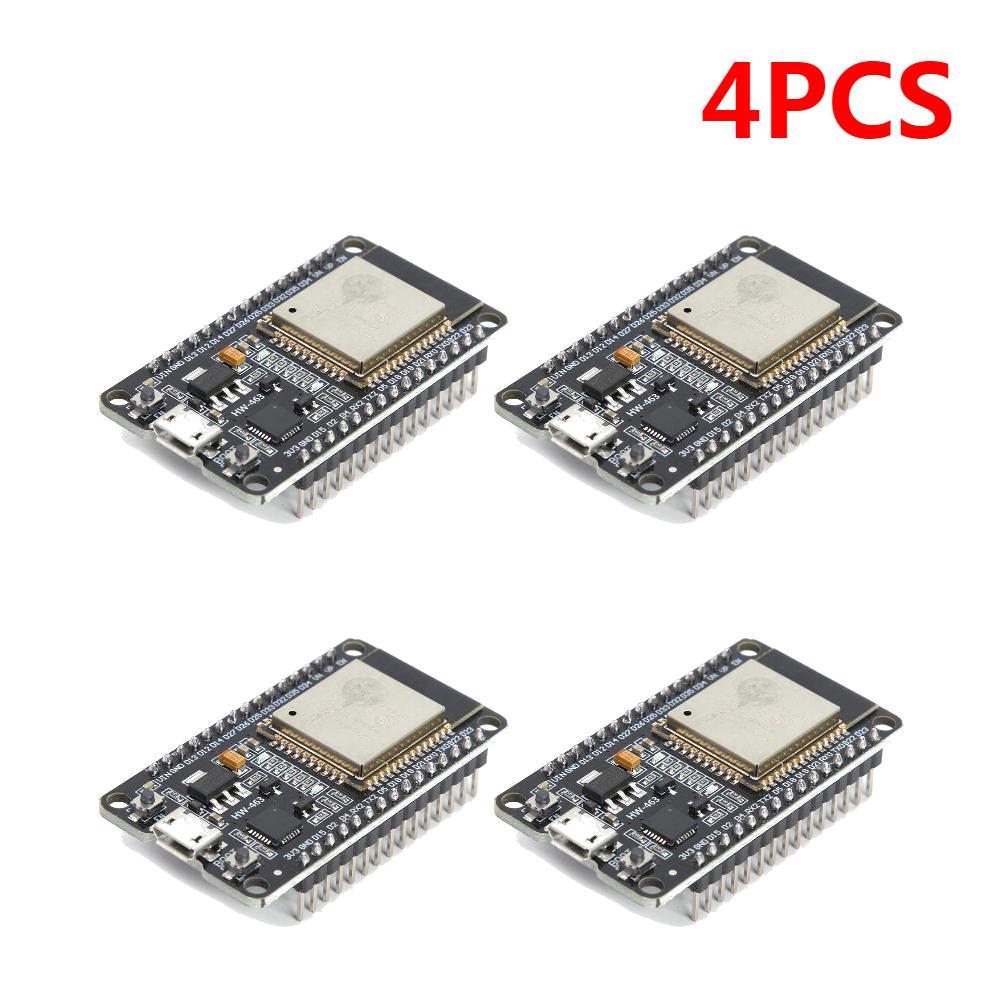 ESP32 WROOM-32 Development Board 5V USB/Type-C CH340C WiFi+Bluetooth Ultra-Low Power Consumption SPI Flash Wireless Module