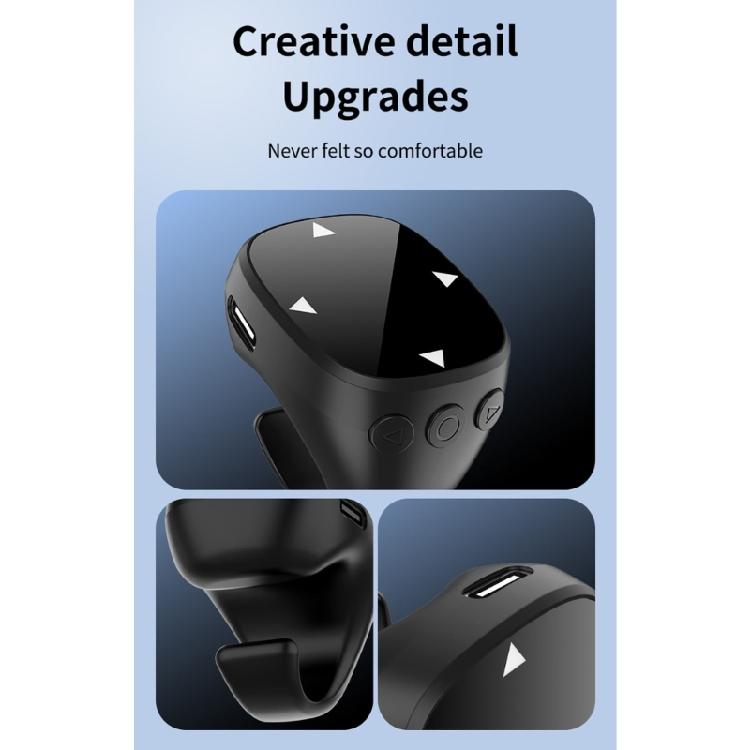 Fingertip Rings Remote Control Page Turner Wireless Bluetooth-compatible Scrolling Rings Video Recording Remote
