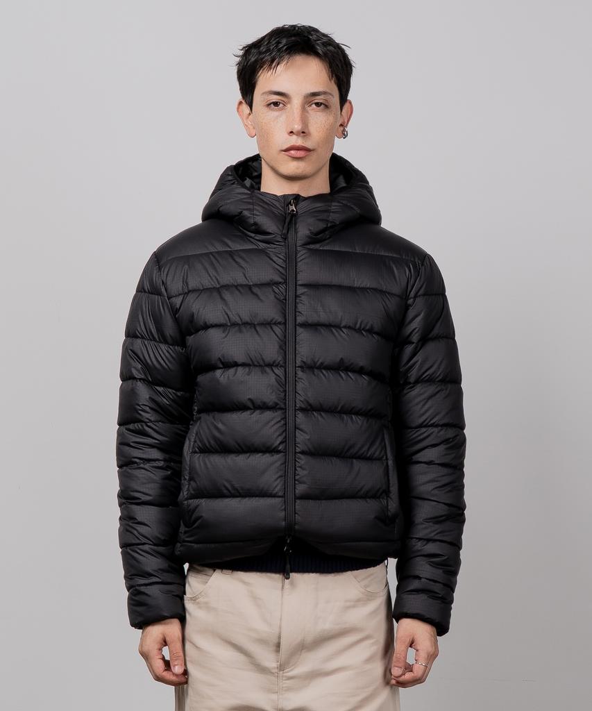 NUART STUDIO Solid Hooded Light Padded Jacket