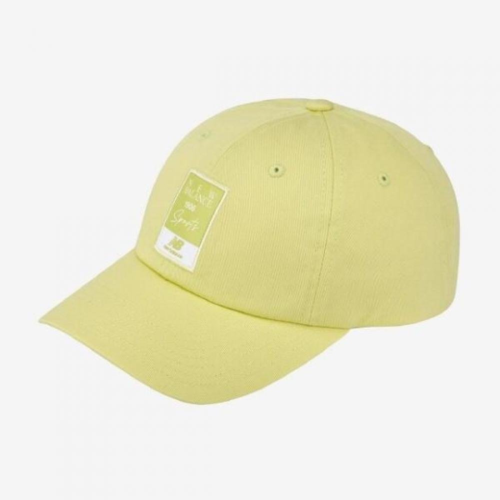 

New Balance Half Club Label Point Color Ball Cap Nbgddsl104 45 yellow green/999
