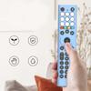 For HISENSE ERF2K38H Dust-Proof Remote Control Cover with Lanyard Full-Coverage Silicone Protective Case Drop-Proof RC Cover