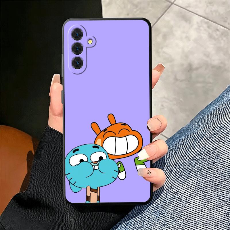 A-Amazing World G-Gumball Soft Phone Case for Samsung A17 A37 A57 A16 A26 A36 A56 A15 A25 A35 A55 A14 A24 A34 A54 A13 A23 A33 A5