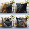 Space Soldier Marines W-Warhammer 40K-MT Pillow Case Printing Pillowcase Living Room Sofa Cushion Cover Bedroom Room Decor