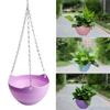 Plastic Thickened Resin Flower Pot Hanging Flower Plant Pot Chain Basket Planter Holder Accessories Garden Supplies Hanging Type