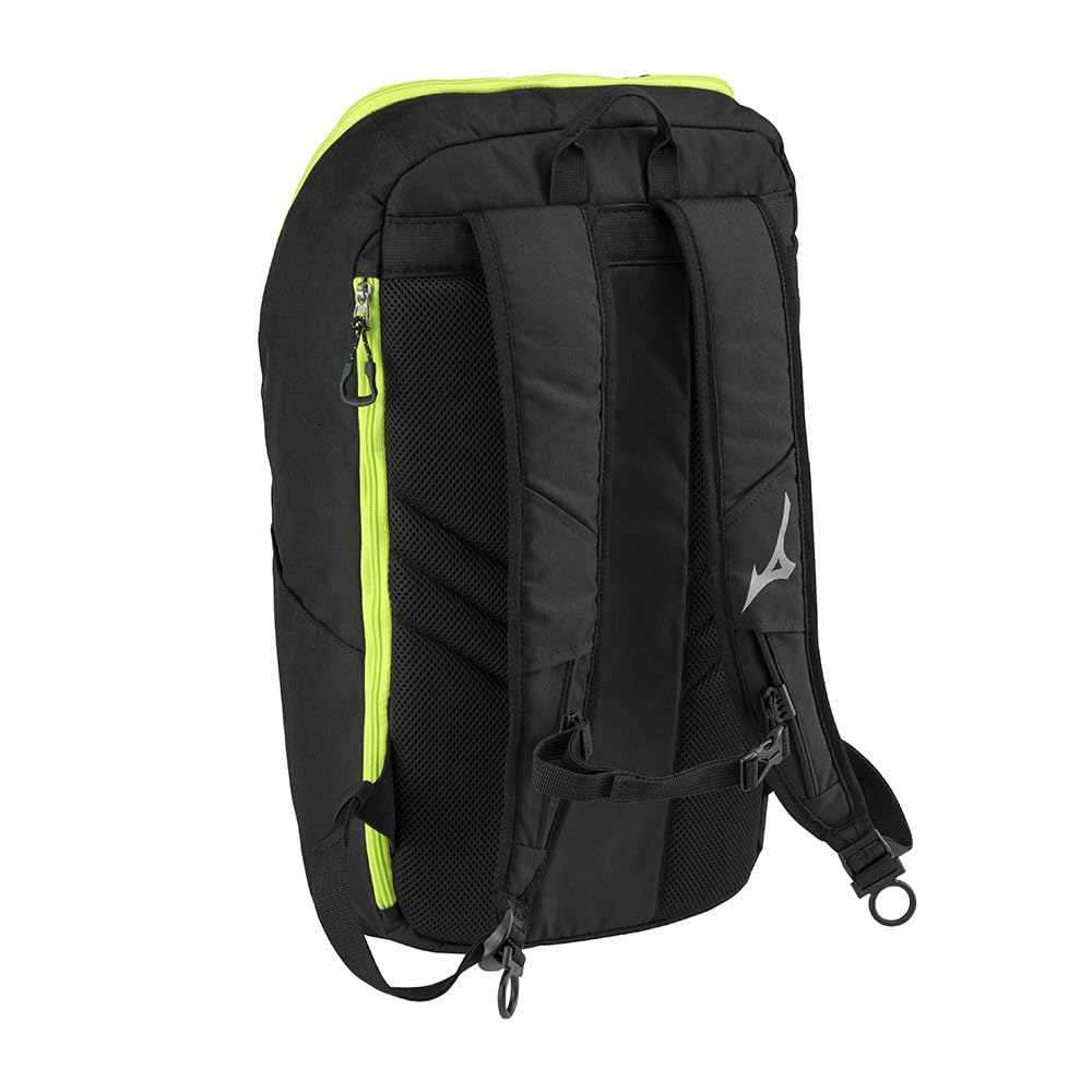 MIZUNO Table Tennis Backpack 30L 83JDB040 Black x Lime