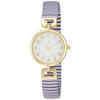 Fieldwork Women's Analog Watch with Accordion Strap and Metal Band, Gold, Purple, YM068-3
