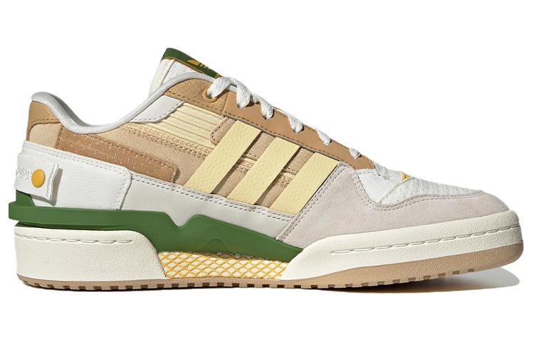 Adidas Originals Forum Exhibit Low 'Beige Green' Men's Sneakers