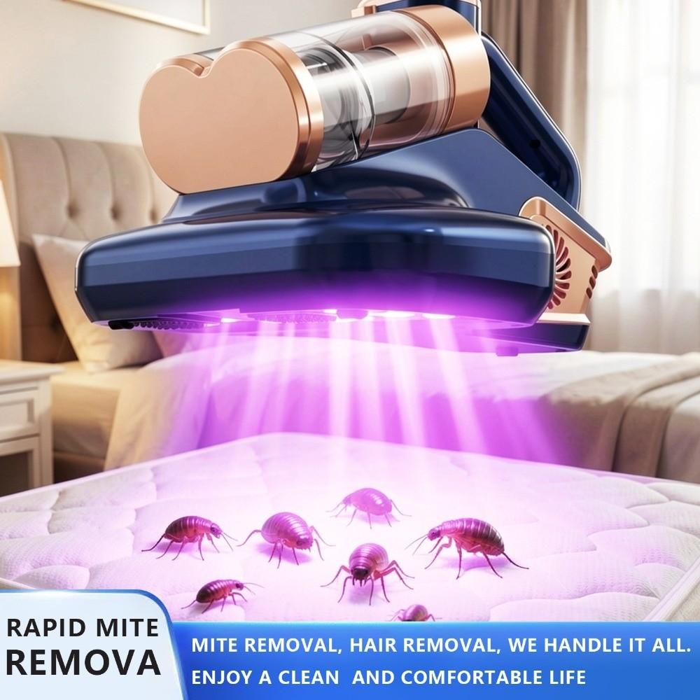 Powerful Suction Mattress Vacuum Cleaner Wireless Handheld Vacuum Cleaner Pillow Cleaning