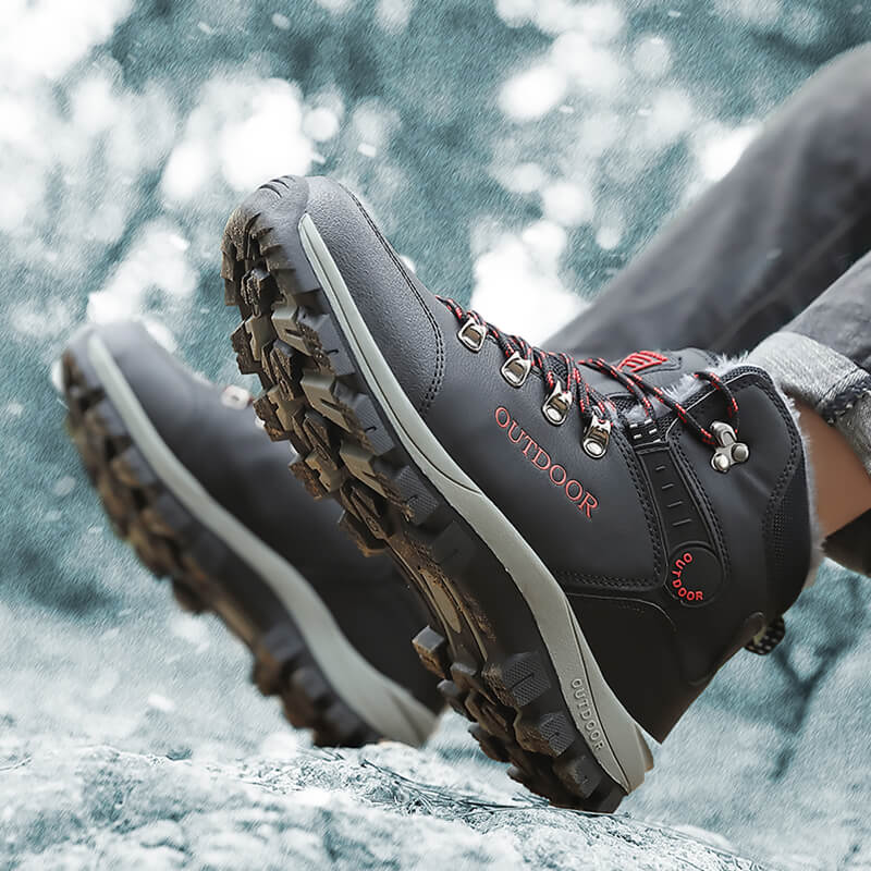 39-46 Autumn and Winter Men's Large Size High-top High-top Exterior Waterproof Climbing Snow Boots