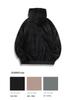 Arctic Velvet Men's Winter Hooded Cardigan - Loose Fit, Warm & Fluffy Style