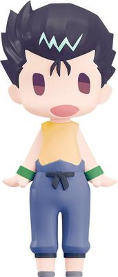 GOOD SMILE COMPANY GOOD SMILE Urameshi Yusuke Plastic Painted Movable Figure HELLO! YuYuHakusho Non-Scale