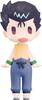GOOD SMILE COMPANY GOOD SMILE Urameshi Yusuke Plastic Painted Movable Figure HELLO! YuYuHakusho Non-Scale