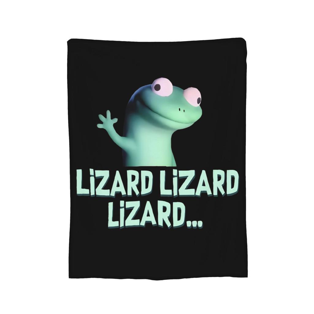 Hoppers Cute Tom Lizard Retro Blankets Flannel Throw Blankets Bedroom Sofa Decoration Ultra-Soft Warm Bedsprea ,