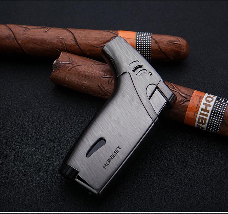 Flying Elephant Metal Jet Torch Lighter for Cigars, Mosquito Coils, and Incense.