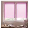 Paire de Rideaux Voile 60 x 160 cm Brise bise fuchsia