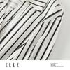 ELLE French Striped Shirtdress
