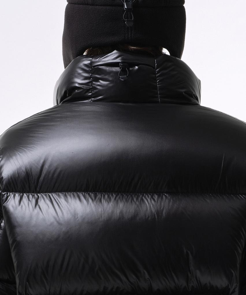 Musinsa Standard [City Leisure] Sheer Ripstop Double Pocket Down Short Padded Jacket [Black]