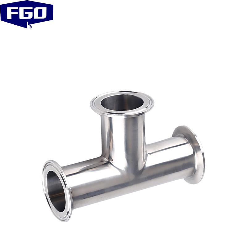 FGO 316L Stainless Steel Hygienic Quick Clamp Tee