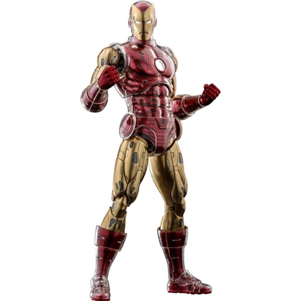 Comic Masterpiece DIECAST Origins Collection Marvel Comics Iron Man Scale Figure Red 1/6