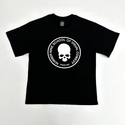 2024 Neues Herren Nummer 9 N9 Klassisches Totenkopf T-Shirt Hip Hop Skateboard Harajuku T-Shirt Top