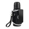 Durable Fabric Water Bottle Cover For Exercise Highlighting Storage Space And Headphone Area Flexible Textile Single Size B03E
