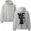 Rapper Kanye West Telling Truth Is Crazy in A World Full of Lies Graphic Hoodies Unisex Casual High Quality Hoodie Sweatshirt