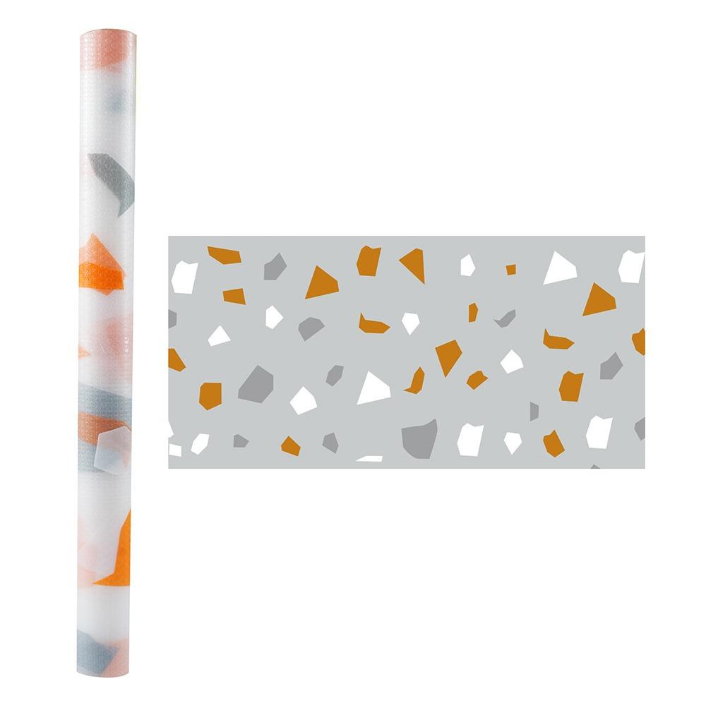 

Paper Thickened EVA Table Cushion Moisture-Proof Can Be Cut Drawer Mat Printed Non-Stick Waterproof Pad Kitchen 30x100cm помаранчевий