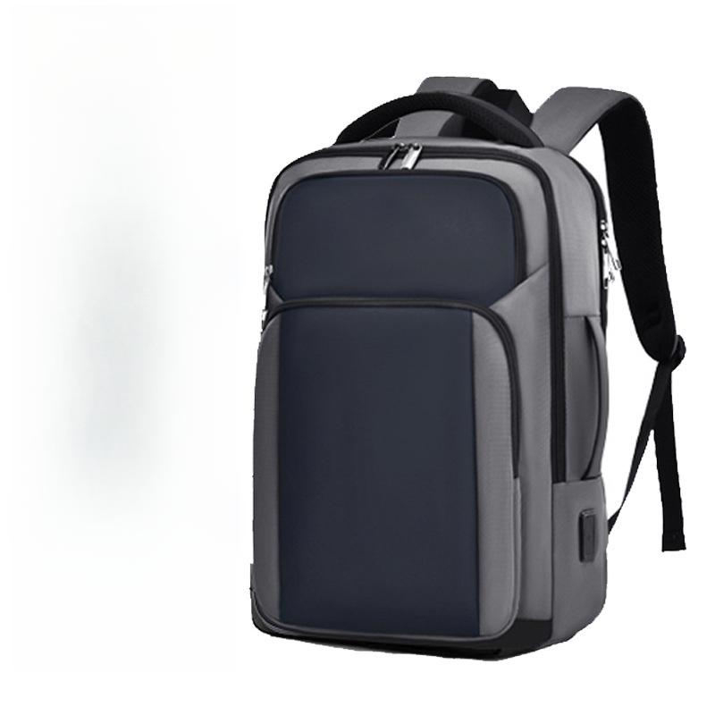 Large Capacity Multi-function Laptop Backpack Rechargeable Business Casual Commuting Men and Women Shoulders Anti-splash