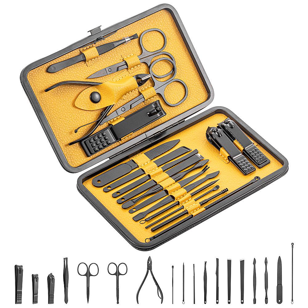 

Набор кусачек для ногтей с широким лезвием из нержавеющей стали - Многофункциональные инструменты для стрижки ногтей на ногах и маникюра.