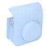 Instant Camera Case Portable Protective Storage Retro PU Leather Bag for Mini12 Photography Blue